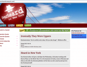 Overheard in New York<br />